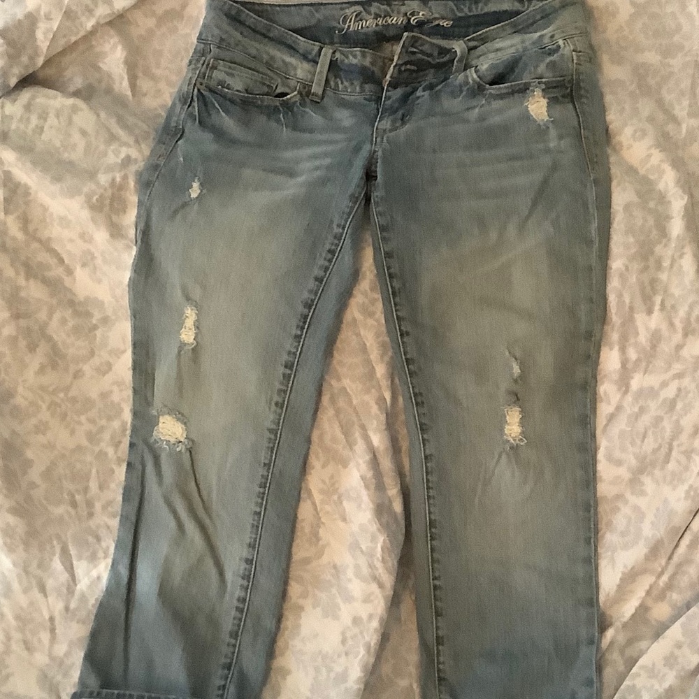 Cropped jeans